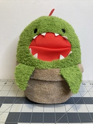 Miniso Venus Flytrap Plush Stuffed Animal Toy Teeth Green 9  NWT