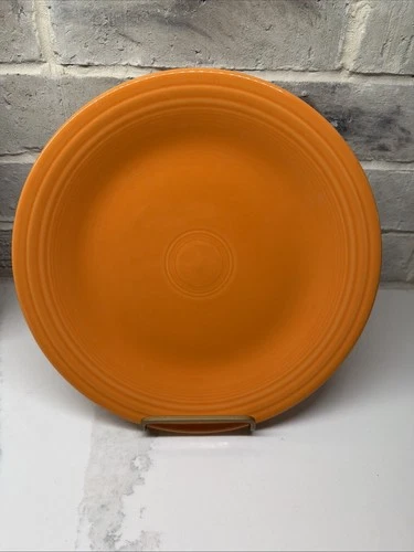 Homer Laughlin 10.5” Tangerine Orange FIESTAWARE Dinner Plate