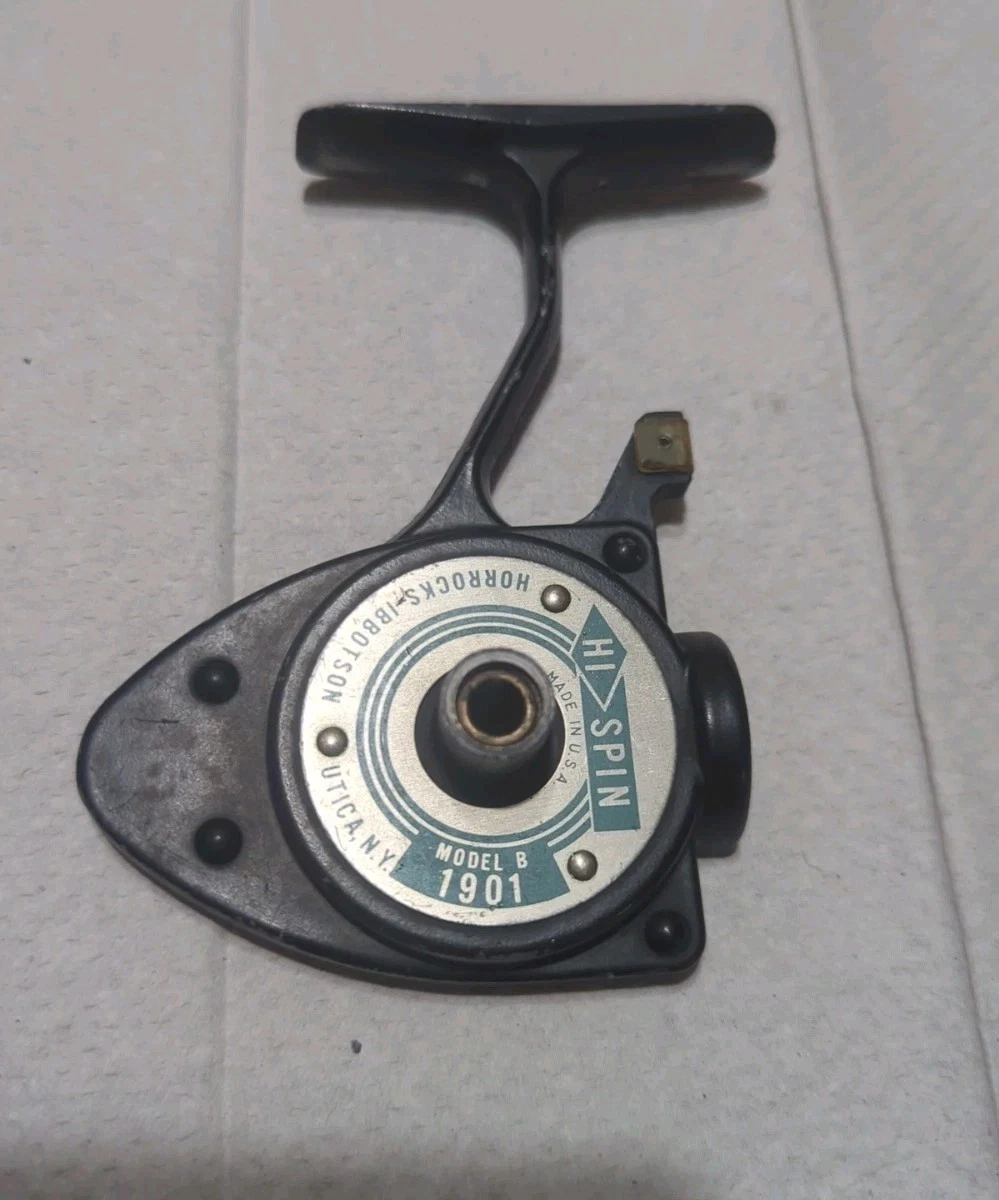 Moulinet De Pêche Vintage Horrocks Ibbotson HI Spin – Modèle D 1901 – USA – Fonctionne