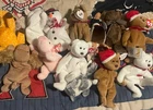 ✨Vintage Ty Beanie Babies Stuffed Animals Lot Of 14