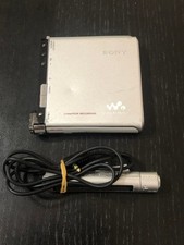 SONY MZ-RH1 MiniDisc Walkman HI-MD Recorder Player operation not tested JUNK