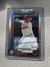 2024 Topps Pro Debut Chrome Cole Messina Spokane Indians Auto PDC-176 /199