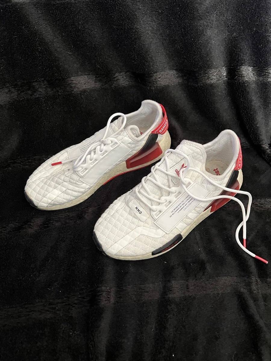 adidas gazelle silver green womens Shop White Mens adidas NMD R1 Lace Up Sneakers – Shoebacca main image 0