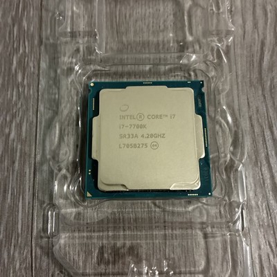 7th Gen Intel Core i7-7700K LGA 1151 CPU 4.5 GHz Quad Cores Processor 91W