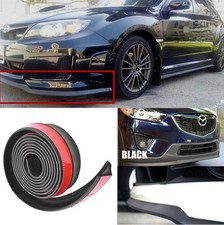 8.2ft For Ford Car Rubber Lip Skirt Protector Front Bumper Spoiler Side Splitte 8.2ft For Ford Car Rubber Lip Skirt Protector Front Bumper Spoiler Side Splitte