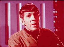 Star Trek TOS 35mm Film Clip Spock's Brain SPOCK Leonard Nimoy 3.1.78