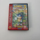 Sega Genesis Sonic the Hedgehog 3 CIB W/Manual- VG