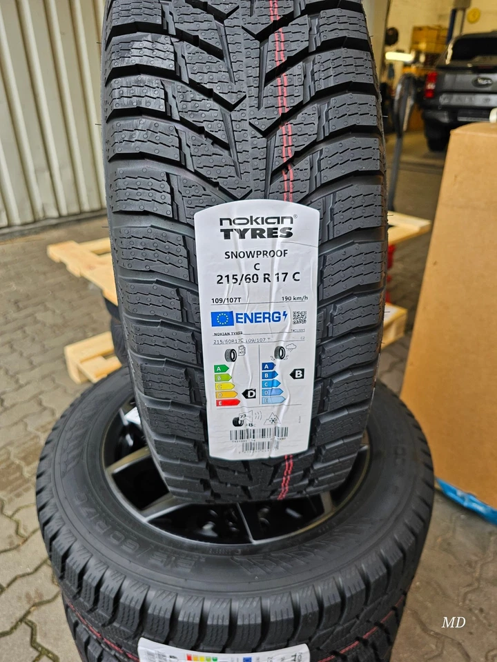 Ford Tourneo Custom NEU Original Satz Winterräder Alu 215/60R17C Nokian 2773583 - Bild 2 von 4