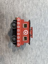 Vintage Thomas Wooden Railway Red Caboose 2002 Learning Curve Train Car Toy