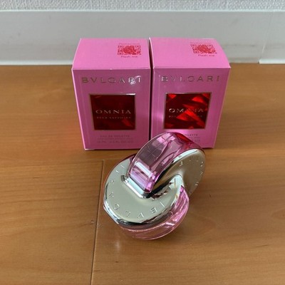 Bvlgari Omnia Pink Sapphire Eau de Toilette 15mL x 2 SET perfume Spray