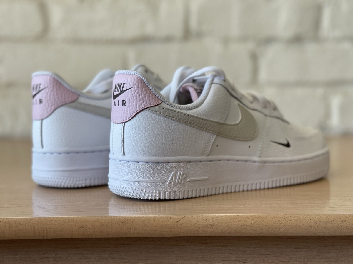 Nike Air Force 1 07 AF1 White Light Orewood Pink Women 11.5 / Men