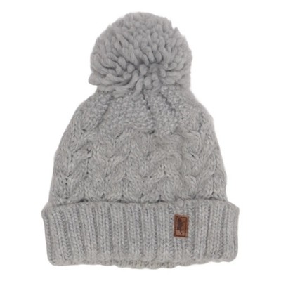 H&M, Bommelmütze, Größe: 152, Acryl, Grau, Unisex (Kinder) #SWt