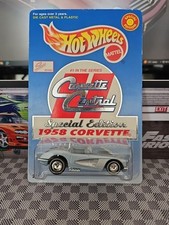 Vintage 1998 Hot Wheels Corvette Central 1958 Chevrolet Corvette Real Riders New