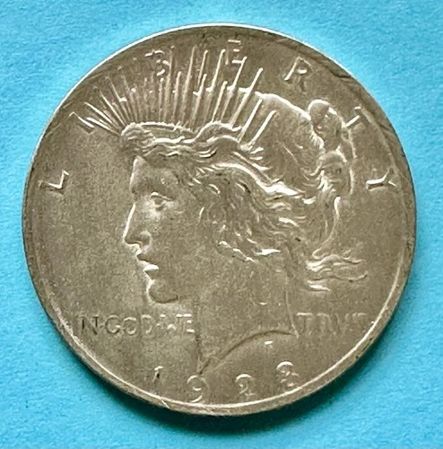 1923 Peace Dollar. 90% Silver. BU Condition. Charity Auction. Gorgeous Coin! ￼