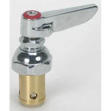 T&S Brass 2714-40 Eterna Spindle Assembly Hot, Lever Handle, Chrome