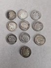 Lot of (10) Ten Roosevelt SILVER dimes, 26 g