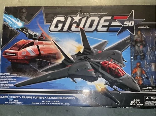 GI Joe 50th Anniversary Silent Strike Skystriker H.I.S.S. Tank Set New Sealed