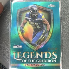 Topps Chrome Legends of the Gridiron Kam Chancellor Seahawks /199