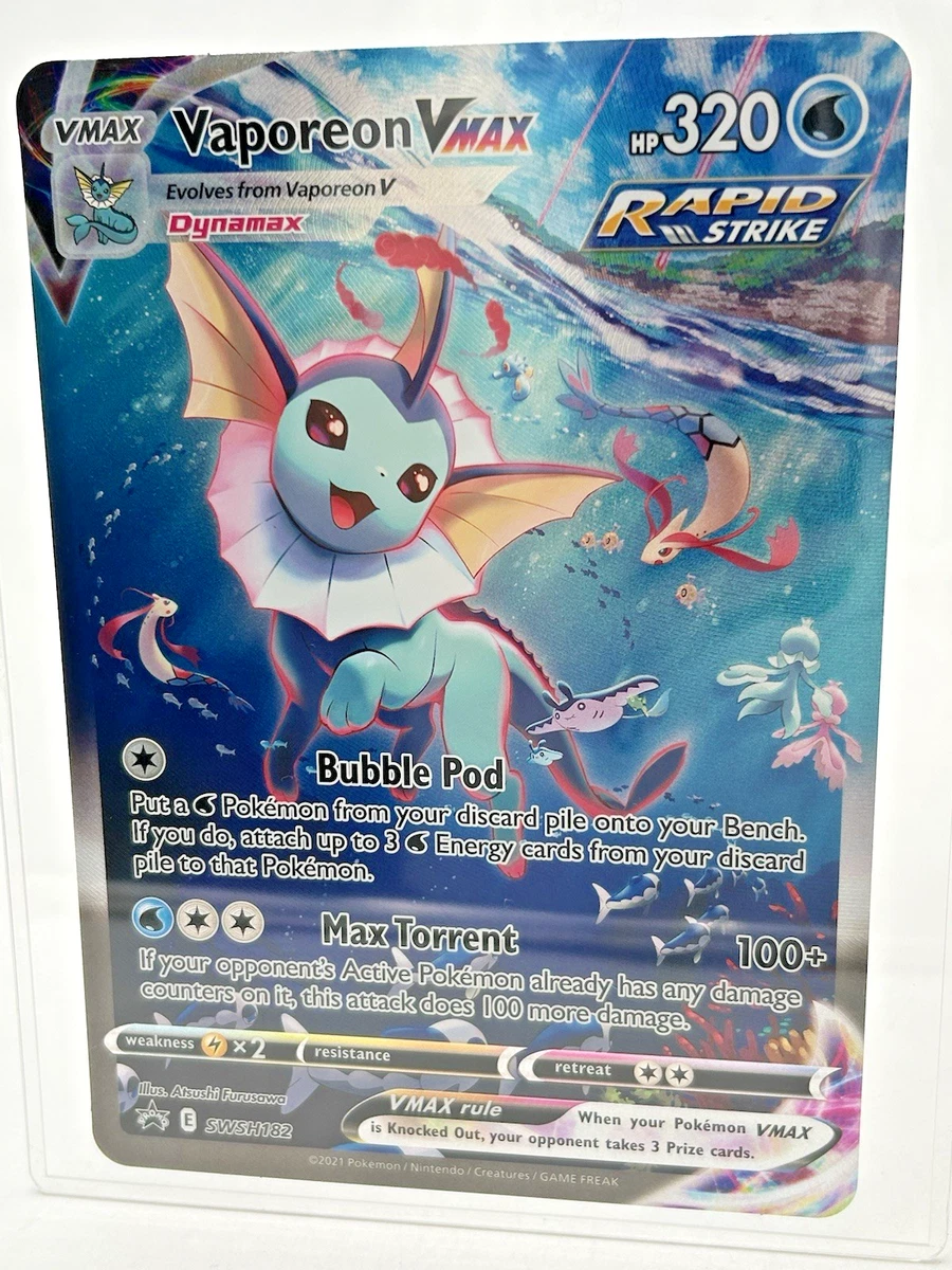 Vaporeon VMAX Pokémon TCG Cards for sale | eBay