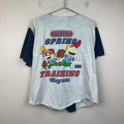 1997 Rugrats Pure Spring Training Rugrats baseball tee size small