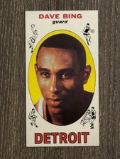 1969-70 Topps Basketball #55 Dave Bing Vintage ROOKIE CARD RC HOF Centered. rookie card picture