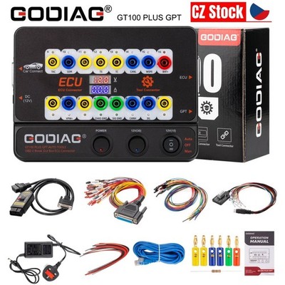 GODIAG GT100 PLUS GPT ENET DOIP AUTO TOOLS OBD II Break Out Box E-C-U Connector