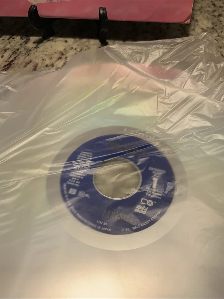 FANTASIA Walt Disney Masterpiece (Laserdisc) 2-Disc Mickey Mouse GREAT FILM! - Image 2 of 4