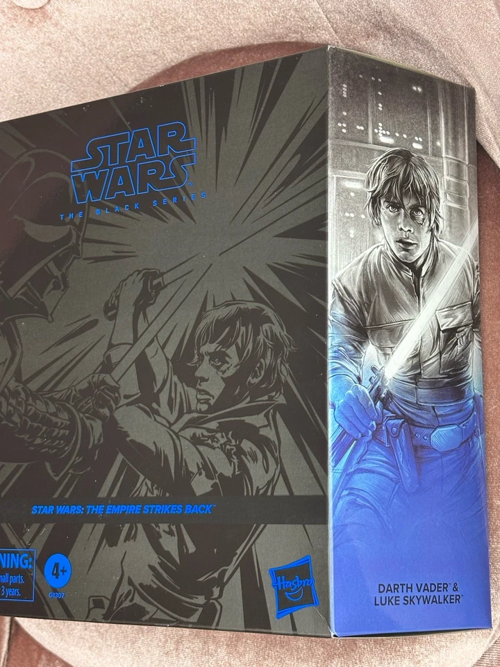 Star Wars Black Series Luke And Darth Vader Empire Strikes Back 2 Pack IN HAND - Image 3 of 4
