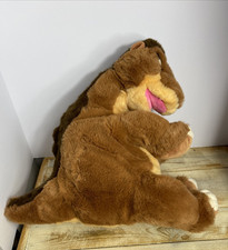Vtg 80s Gund Land Before Time Little Foot Plush Stuffed Animal Dinosaur 16