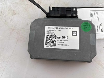 2019 Cadillac XT4 2L Multi-Function Power Supply Converter Assembly OEM