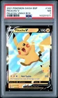 2021 POKEMON SWSH BLACK STAR PROMO PIKACHU VMAX BOX #143 PIKACHU V PSA 7