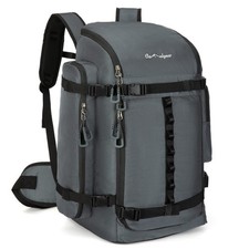 65L Ski Boot Bag,Large Duffle Travel Bag,1680D Nylon Waterproof Padded Ski Bo...