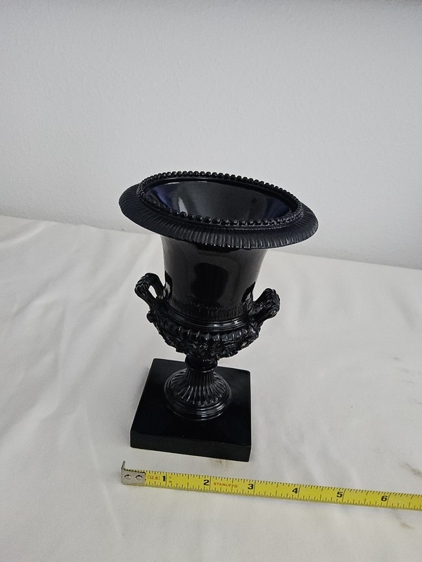Black Ceramic Urn By Expo Inc