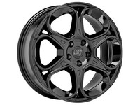 MSW 83 Leichtmetallfelge 7X17 4X108 ET38 Gloss Black