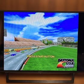 Dreamcast Daytona USA 2001 Racing Game Tested Good Condition