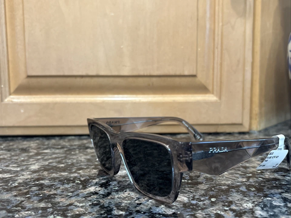 Gafas de sol unisex PRADA negras/grises Foto 3 de 4