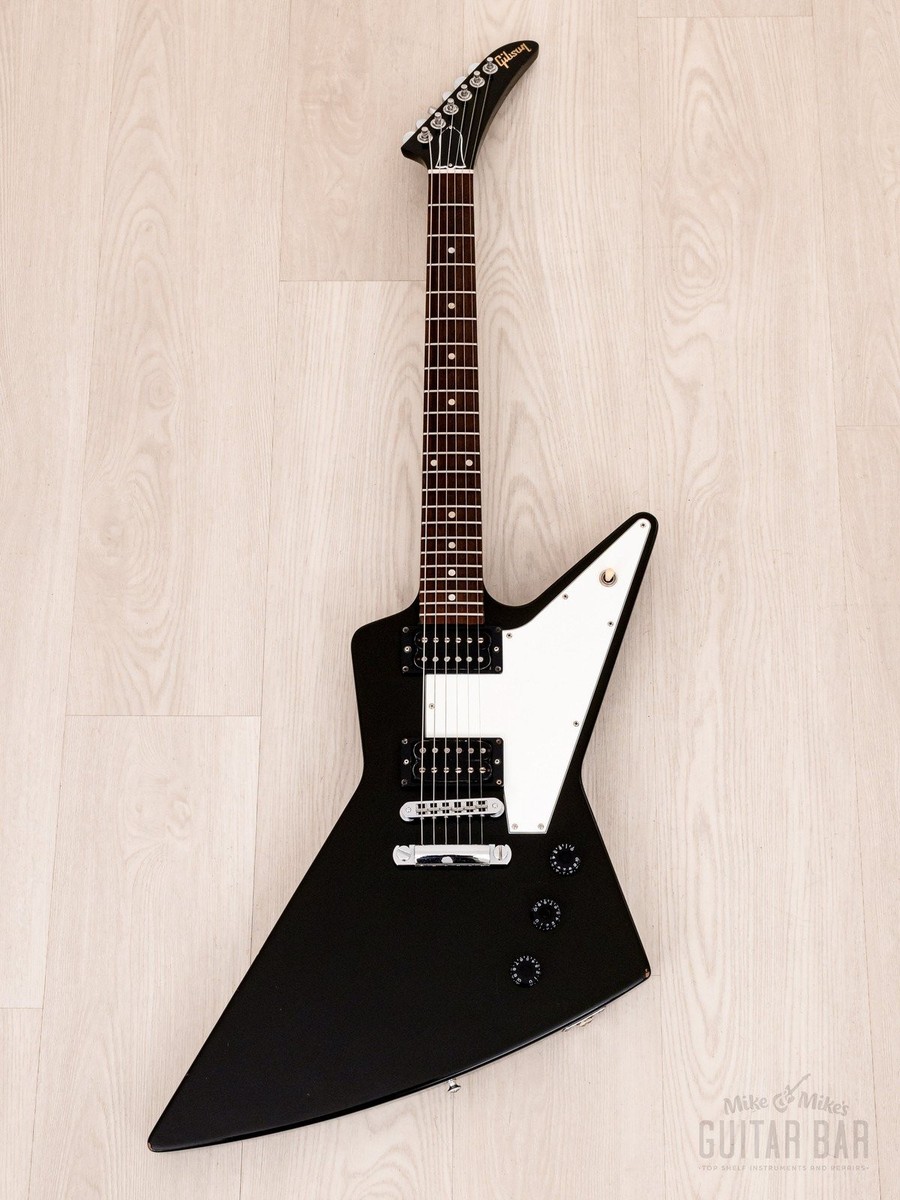 2012 Gibson Explorer '76 Vintage Reissue Ebony w/ Case | eBay