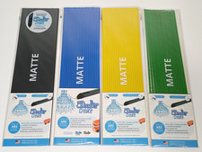 3Doodler Create ABS Strands 3D Filament Refill Matte Lot of 4 Black Blue Yellow