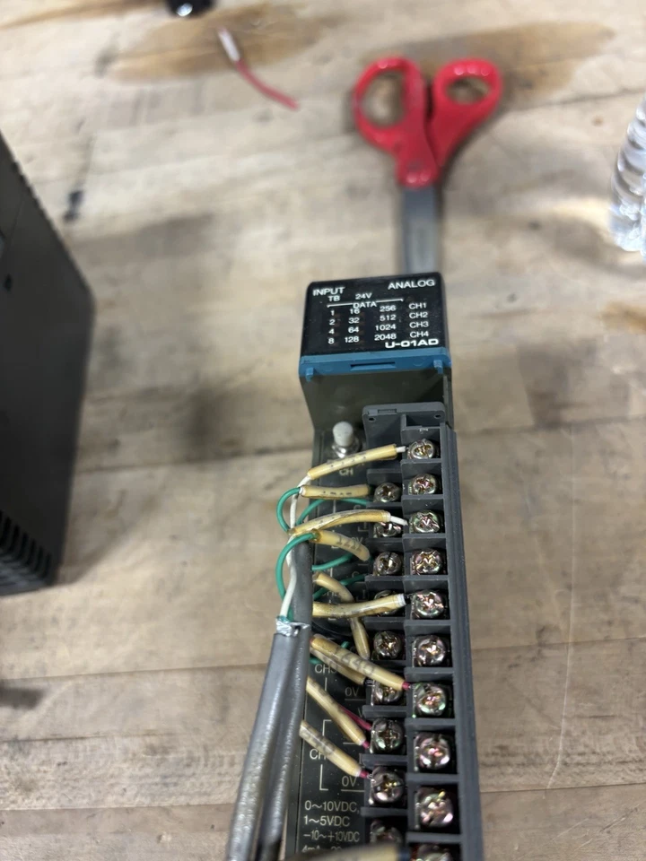 Texas Instruments Analog Input Module U-01AD USED - Image 2 of 3