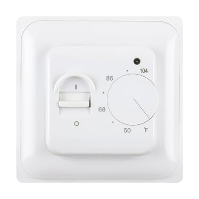 Home Nonprogrammable Thermostats, Radiant Floor Heating Degrees Fahrenheit