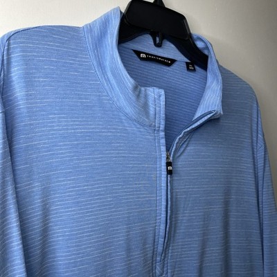 Travis Matthew Quarter Zip Mens 2XL Light Weight Golf Walking XXL