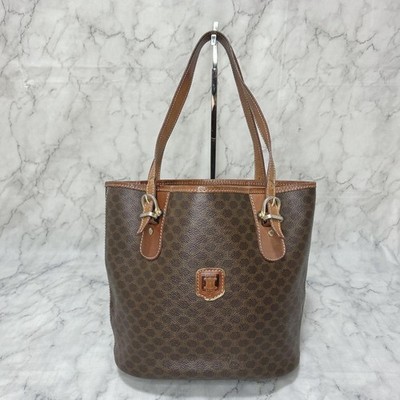 Celine Tote Bag Macadam Triomphe All Over Muster