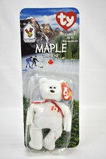 Mcdonald's TY Maple The Bear Beanie Baby