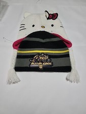 Set Of 2 Kids Beanies. Bumblebee And Hello Kitty