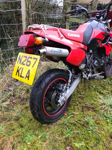 Kawasaki KSR80 2 Stroke 80cc Japanese Import Road Legal Trail Monkey Bike 1996 - Picture 18 of 20