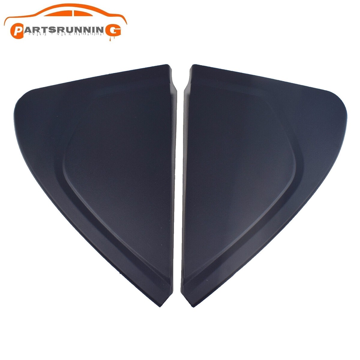 For Chevy Aveo 2003-10 Pair Rear Exterior Door Trim Panels Kit