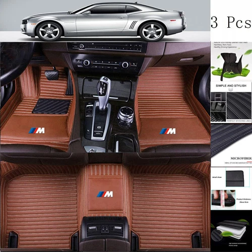 For BMW All Models Car Floor Mats Waterproof Carpets All-weather Front&Rear Sets - Picture 47 of 47
