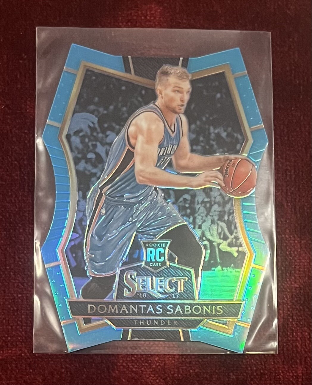 2016-17 Select Domantas Sabonis Premier Level Die-Cut Blue Rookie /199 RC SP