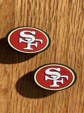 NFL San Francisco 49ers Football Team For Crocs Shoe Charms Jibbitz - 2 pieces