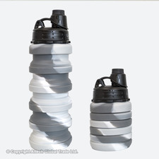 Collapsible Water Bottle 200/500ml Foldable Outdoor Sports Travel Hiking Camping
